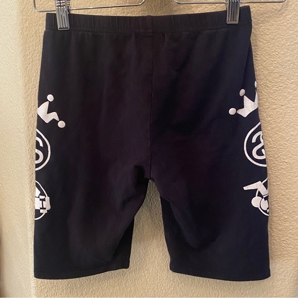 STUSSY Black White Graphic Shorts Size Xsmall - Picture 5 of 6